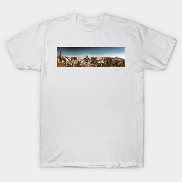 Glacier Point View, Yosemite National Park T-Shirt by Gestalt Imagery